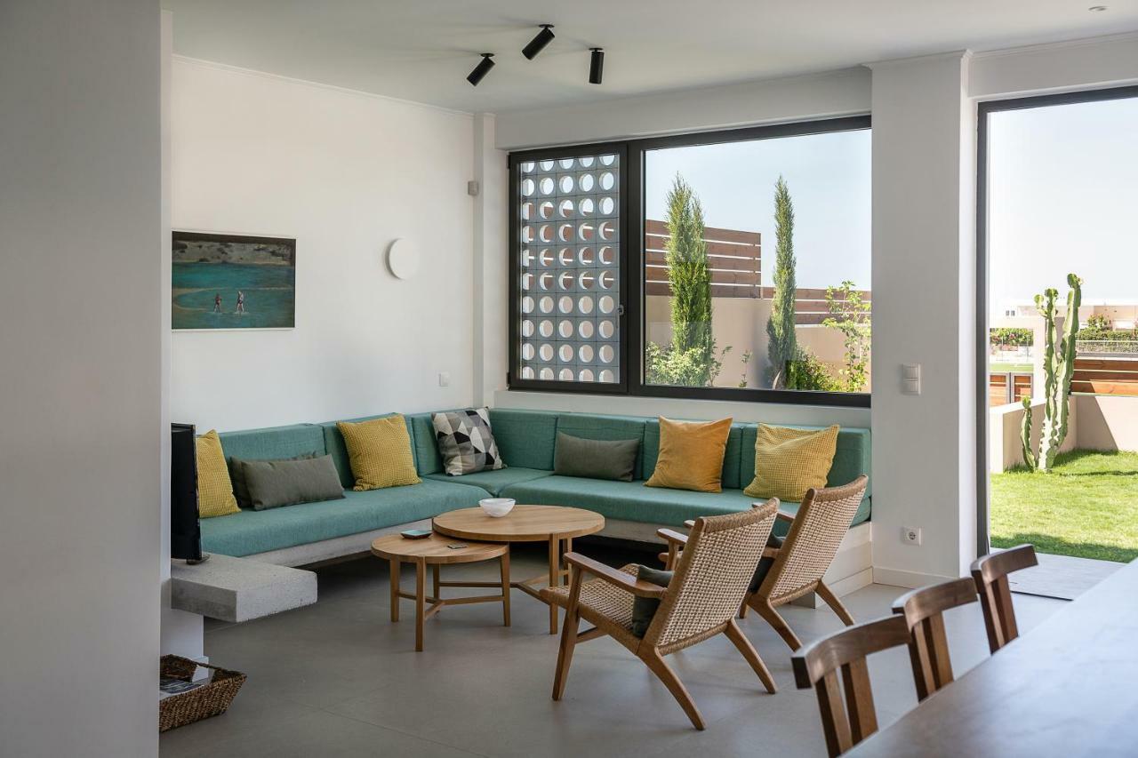 Fos Villa, A Luxe House With Private Heated Pool Galatas  Exterior photo